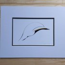 Sun Bird by Benjamin Chee Chee 11"x14" Matted Art Print Ojibway Native