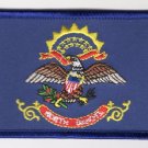 North Dakota State Flag Patch Embroidered Iron On Applique