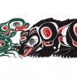Bear and Frog Richard Shorty Art Card Tuchone Yukon Native