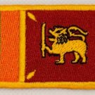 Sri Lanka Flag Patch Embroidered Iron On Applique Sri Lankan