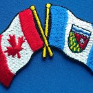 Canada / Northwest Territories Flag Patch Embroidered Iron On Applique