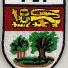 Prince Edward Island Province Shield Crest Patch Embroidered Iron On Sew On