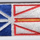 Newfoundland Provincial Flag Patch Embroidered Iron On Applique