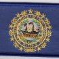 New Hampshire State Flag Patch Embroidered Iron On Applique