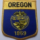 Oregon State Shield Patch Embroidered Iron On Applique