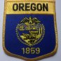 Oregon State Shield Patch Embroidered Iron On Applique