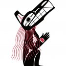 Wolf Dancer Ben Houstie Art Card Heiltsuk Nation Bella Bella Native