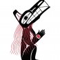 Wolf Dancer Ben Houstie Art Card Heiltsuk Nation Bella Bella Native