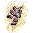 Rising Up From The Ashes - Phoenix Richard Shorty Art Card Tuchone Yukon Native