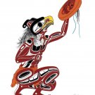 Thunder Richard Shorty Art Card Northern Tuchone Yukon Native