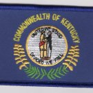 Kentucky State Flag Patch Embroidered Iron On Applique