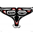 Whale Tail Pauline Bull Art Card Interior Salish Lillooet Nation Native