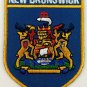 New Brunswick COA Shield Crest Patch Embroidered Iron On Sew On Canada