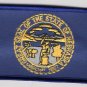 Nebraska State Flag Patch Embroidered Iron On Applique