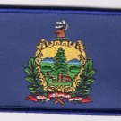 Vermont State Flag Patch Embroidered Iron On Applique