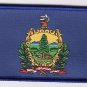 Vermont State Flag Patch Embroidered Iron On Applique
