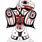 Day of the Eagle Del Russ Art Card Northwest Coast Haida Native