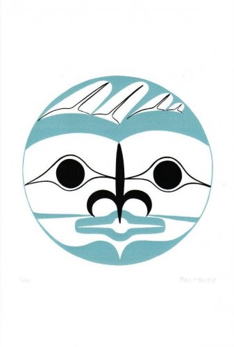 Sun Ben Houstie Art Card Heiltsuk Nation Bella Bella Native