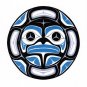 Face Derek Thomas Art Card Metis Coast Salish Art