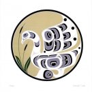 Swan Rande Cook Art Card Northwest Coast Native