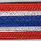 Thailand Flag Patch Embroidered Iron On Applique Thai