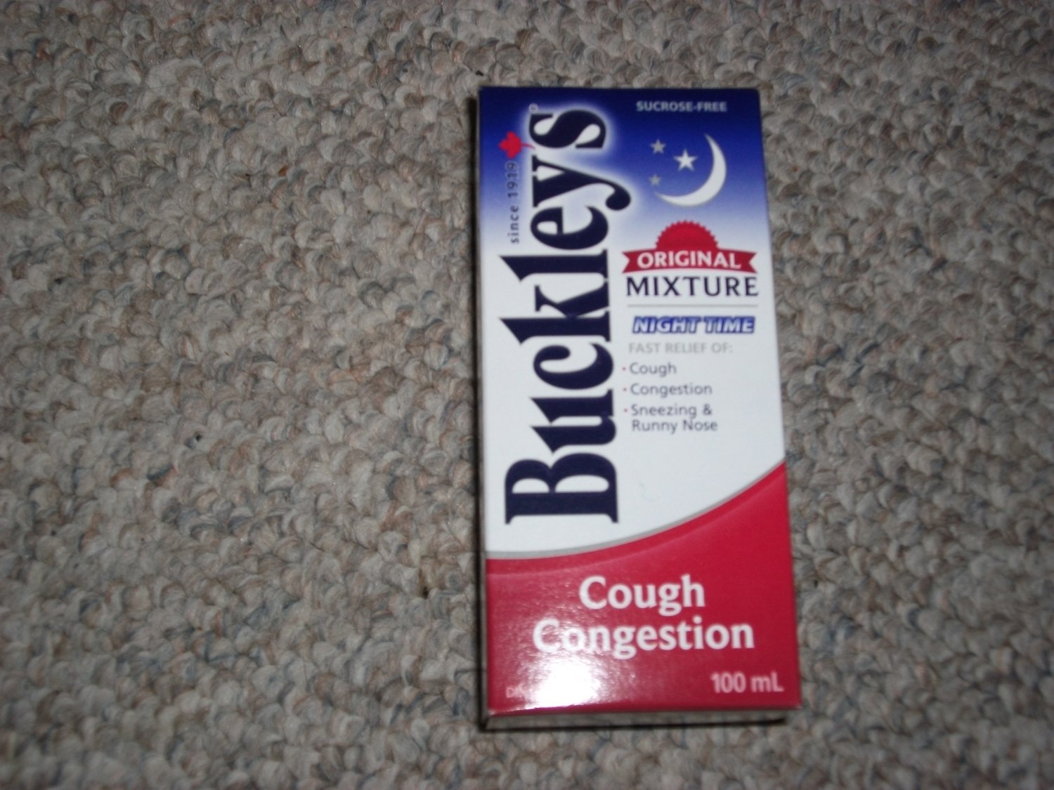Buckley's Cough Syrup 1 Bottle 100ML New