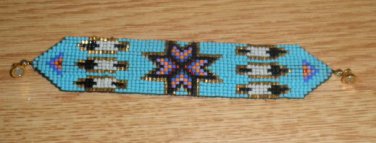 Beads loomed bracelet