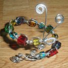 Handmade alminum wired bracelet