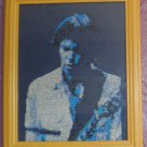 Neil Young Completed cross stitch