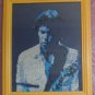 Neil Young Completed cross stitch