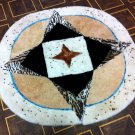 Natural sheep skin New design  rug,patch work rug, round rug,area carpet free shipping