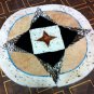 Natural sheep skin New design  rug,patch work rug, round rug,area carpet free shipping