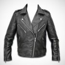 Men lamb leather jacket by Ruby Leather