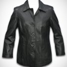 Women lamb leather Jacket , biker Jacket  , Motor bike jacket by Ruby Leather