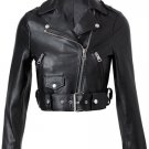 lamb leather women jacket , ladies jacket , Biker jacket , motorbike jacket by Ruby leather