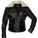Women lamb leather biker , Biker jacket ,  Motor biker jacket by Ruby Leather