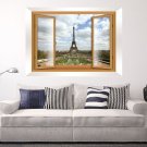 3D Wall Sticker Removable Wall Decal Paris Eiffel Tower vinyl Art Home Room NEW