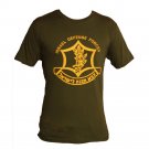 Israel Jewish Judaism Army IDF Flag Hebrew Letters Size L 100 Cotton Isreal NEW