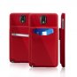 Leather Hard Pocket Credit Card Holder Case For Samsung Galaxy Note 3