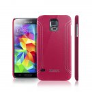 Premium Hard Leather Shell Skin Cover Case For Samsung Galaxy S5