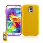 Heavy Duty Dual Layer W Credit Card Holder Protective Case For Samsung Galaxy S5