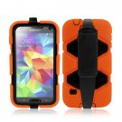 Dual Layer Shockproof Military Duty Case Cover For Samsung Galaxy S5 Belt Clip