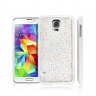 Deluxe Clear Crystal Diamond Bling Hard Cover Case For Samsung Galaxy S5