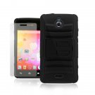 Hybrid Armor Defender W/ Kickstand Dual Layer Protective Case for Huawei Valiant
