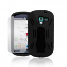 Hybrid Robot Defender W/ Kickstand Protective Case for Samsung Exhibit T599