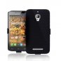 Hybrid Hard Shell Holster Belt Clip Case Combo for Alcatel One Touch Fierce
