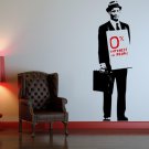 Banksy 0% interest Graffiti Wall Decal Sticker Vinyl - Banksy Zero Percent Interest