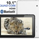 10.1 Inch Google Android 4.4 Tablet 16GB/2GB RAM QUAD CORE BLUETOOTH HDMI