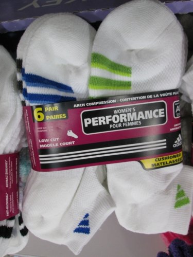 ADIDAS PERFORMANCE ARCH COMPRESSION SOCKS 6PK VQ1109CLCC
