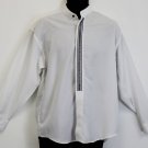 New BELLINI COLLECTION Mens Stylish Long Sleeve Shirt in White, Size S